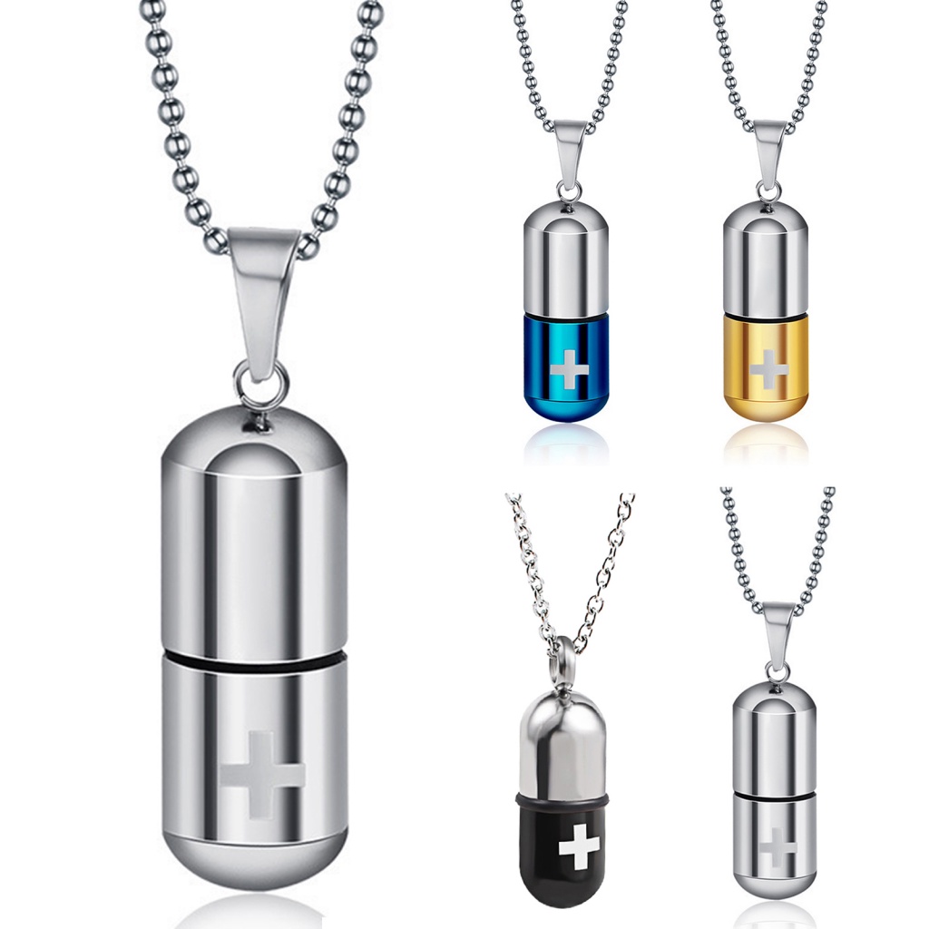 Vòng cổ Mặt Hình Lọ Nước Hoa Mạ Điện Chống Mòn