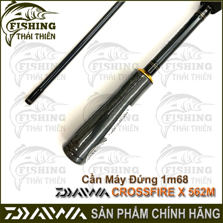 Cần Câu Cá Daiwa Crossfire-X 562M Cần Lure UL Máy Đứng 1m68 Hàng Chính Hãng Made In Việt Nam