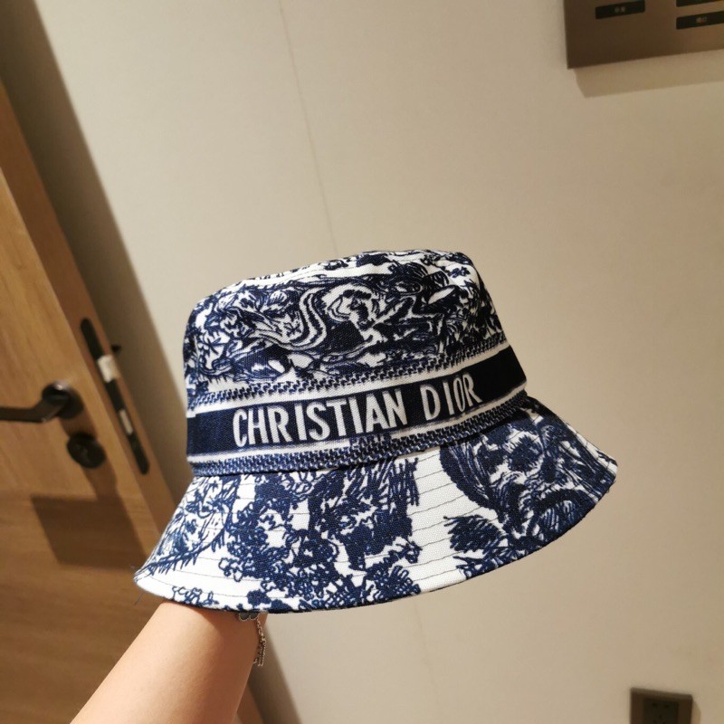 Mũ/nón bucket thời trang cho nam và nữ thương hiệu Dior CD cao cấp mẫu mới 2021