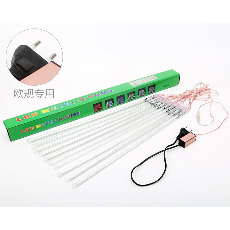 Đèn Led Sao Băng Dài 50cm 8 Thanh Tự Chuyển Màu