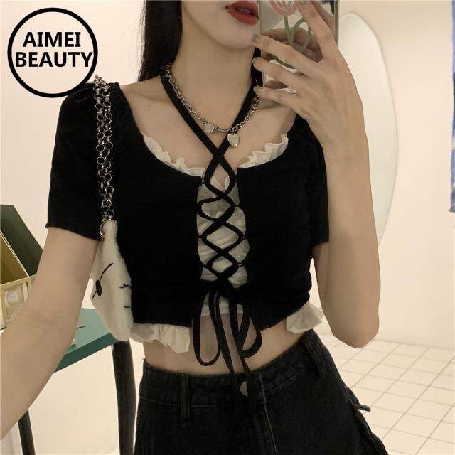Áo Thun Ngắn Tay Hở Vai Thời Trang Dành Cho Nữ