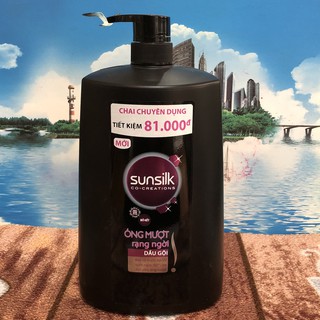 Dầu gội Sunsilk mền mượt đen 1.4kg
