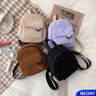 Balo Du Lịch Mini Màu Trơn Thời Trang Cho Nữ