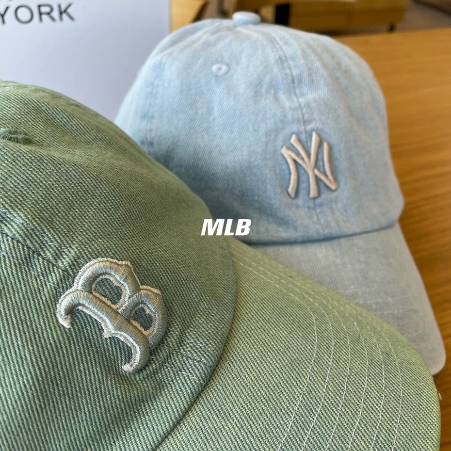 Mũ Lưỡi Trai Bóng Chày Thêu Chữ B Hàn Quốc Thời Trang Cotton Mềm Nam Nữ