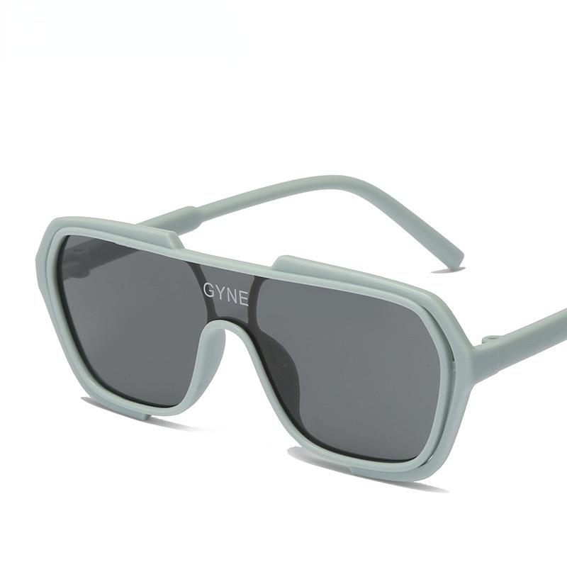 Kính mát gọng lớn màu sắc kẹo ngọt thời trang cho bé trai và gái