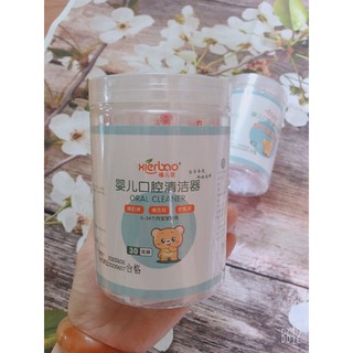 Rơ Lưỡi 30 Que, Gạc Rơ Lưỡi Cho Bé, Dệt Sợi Cotton 100%, Mềm Mại, Kháng Khuẩn,Kháng Nấm Chống Viêm Nướu