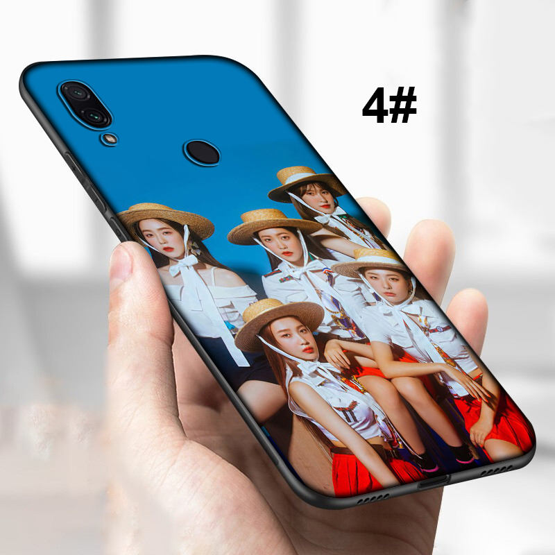 Ốp Lưng Nhung Đỏ Cho Xiaomi Redmi Note 7 6 5 5a K30 Pro 1083