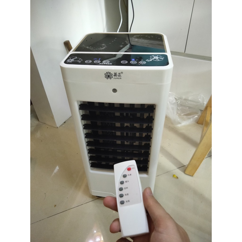 Quạt Điều Hòa Hơi Nước JUHUA - Màn Hình Cảm Ứng, Điều Khiển Từ Xa , Vận Hành Êm ái - Tặng 5 cục đá khô[Bảo hành 6 tháng] | BigBuy360 - bigbuy360.vn