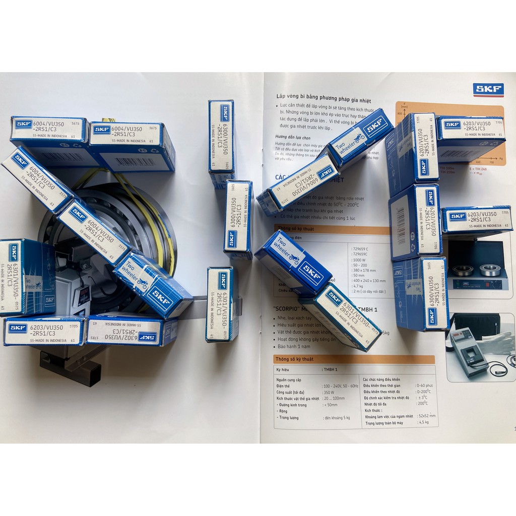 Bạc đạn SKF dành cho mâm xe Yamaha NVX 155