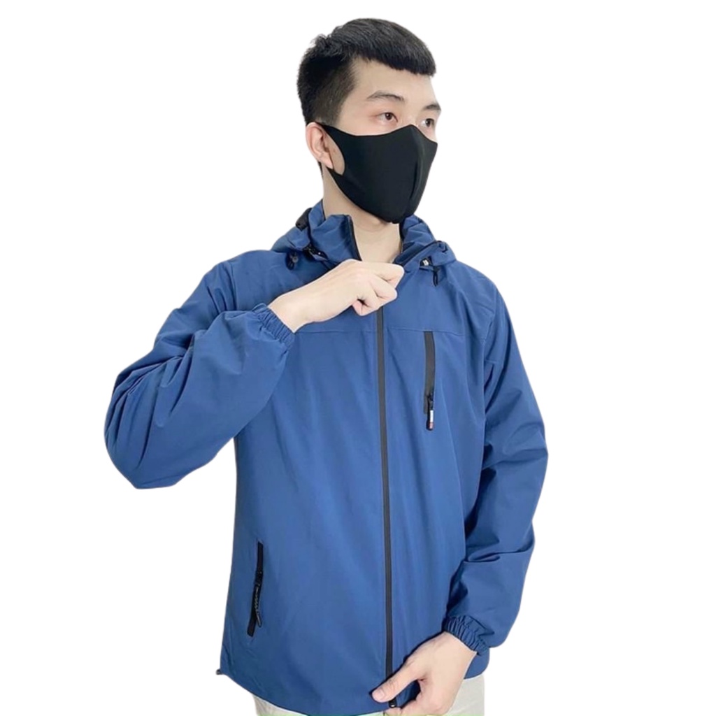 Áo gió lót lông nam nữ thể thao, bên trong lớp lông vàng loại siêu đẹp, siêu bền, ảnh do shop chụp AGD.N15