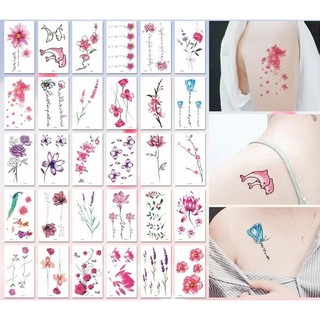 Hàng Mới Về Set 30 Hình Xăm Dán Chống Nước Phong Cách Mới Cho Nam Nữ
