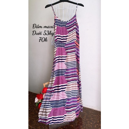 Đầm maxi 2 dây