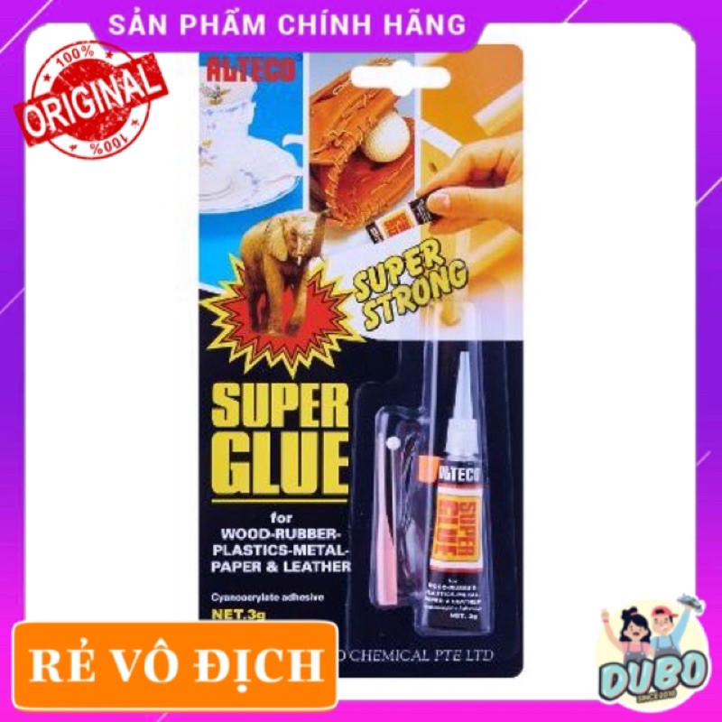 [SIÊU DÍNH] Keo Super Glue - Dính Mọi Chất Liệu (Made in Indonesia)