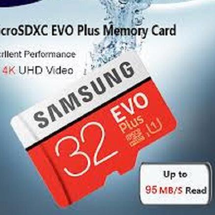 Thẻ Nhớ Samsung Microsdhc Evo Plus 32gb / 95mb / S