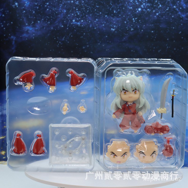 QPhiên Bản Người Đất Sét 1300# Inuyasha Có Thể Thay Đổi Có Thể Di Chuyển Mô Hình Vẽ Tay Anime Búp Bê Búp Bê Đồ Trang Trí