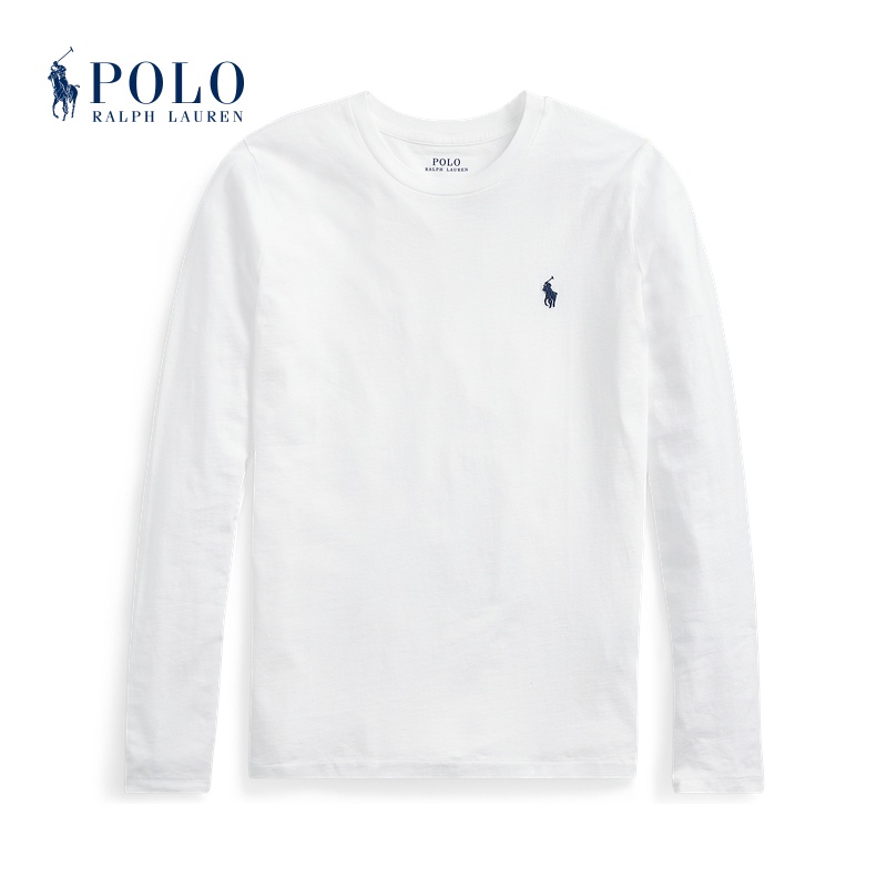 Áo Thun Trơn Dài Tay Cotton Ralph Lauren RL22660