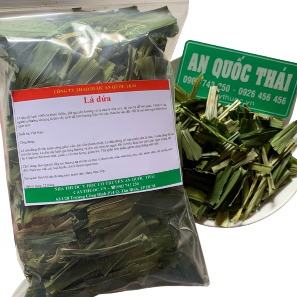 100g Lá Dứa Nếp (Lá Dứa Thơm) Sấy Lạnh Tự Nhiên (Sạch, Đẹp) Nấu Chè, Nấu Xôi