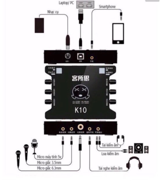 [Mã 159ELSALE hoàn 7% đơn 300K] [Freeship toàn quốc từ 50k] Combo bộ livestream BM900 sound k10 full phụ kiện