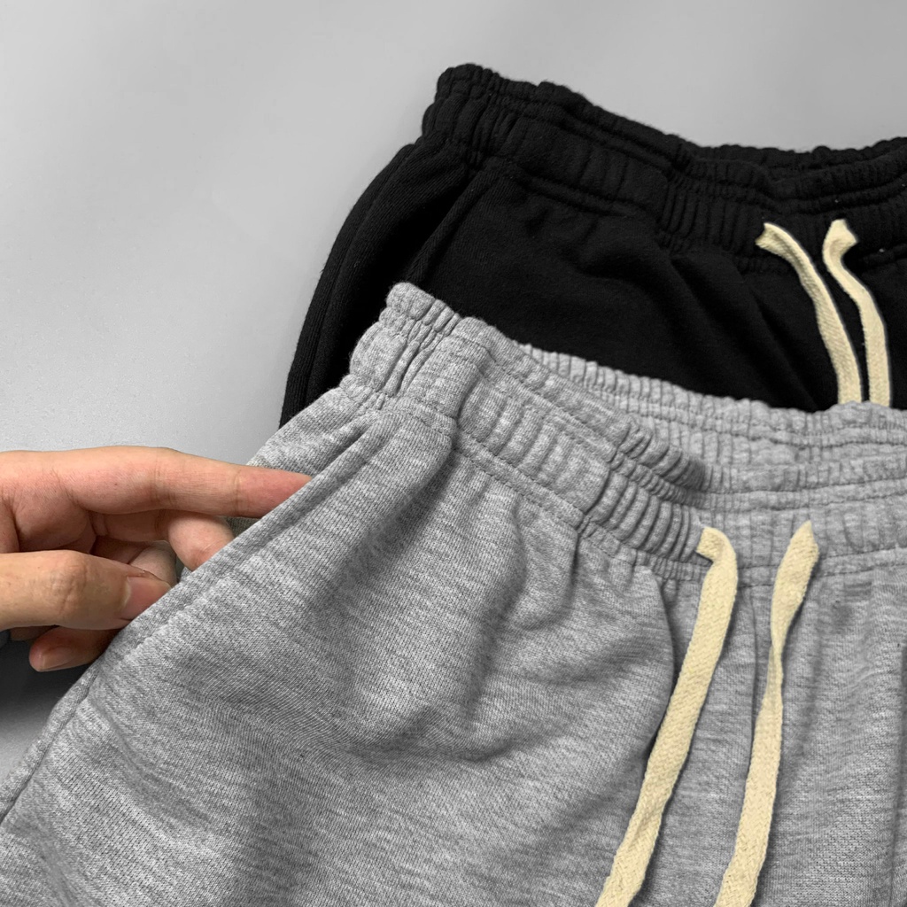 Quần short nỉ cotton Stussy , quần nam nữ unisex , Dwa.Unisex