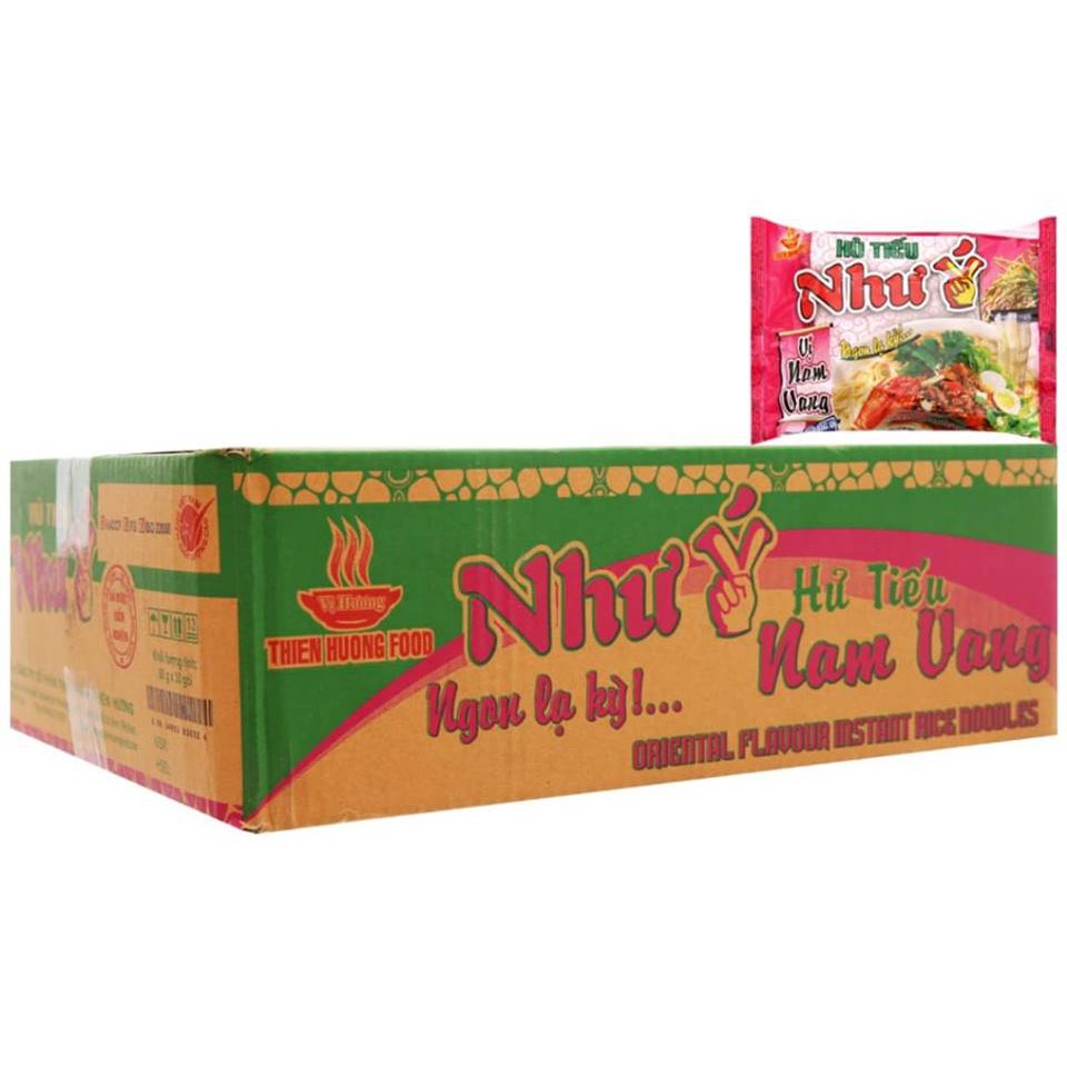 Hủ tiếu ăn liền Như Ý gói 60g/ thùng 30 gói