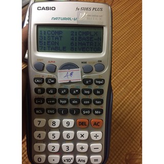 Máy tính casio 570esplus cũ |casio fx 570es cũ chính hãng