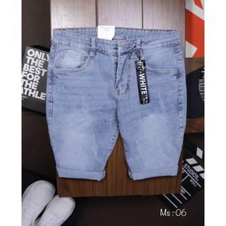 QUẦN SHORT JEAN NAM RÁCH