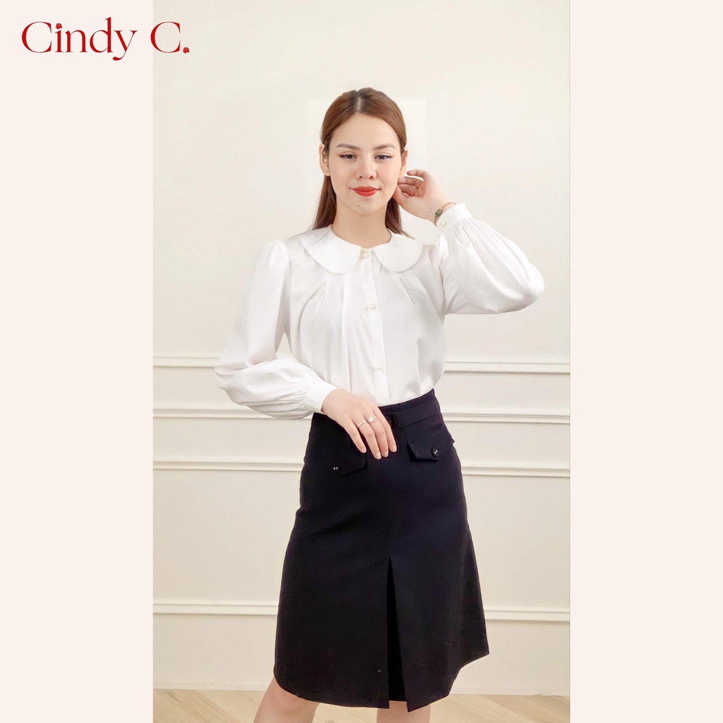 Áo Emmett Cindy C chất liệu Silk thiết kế nhẹ nhàng nữ tính 973