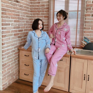 Combo bộ Pizama dài dài