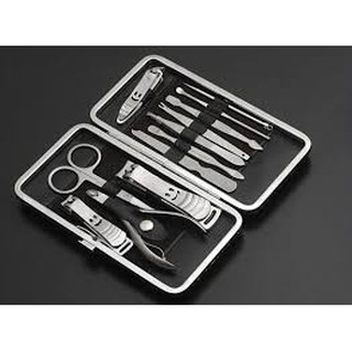 Bộ cắt,làm móng tay 12 món GD27