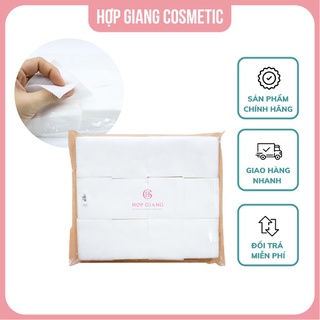 Bông cắt sẵn 2 lớp cao cấp, bông lau phun xăm thẩm mỹ, chất bông đanh, không xơ sợi