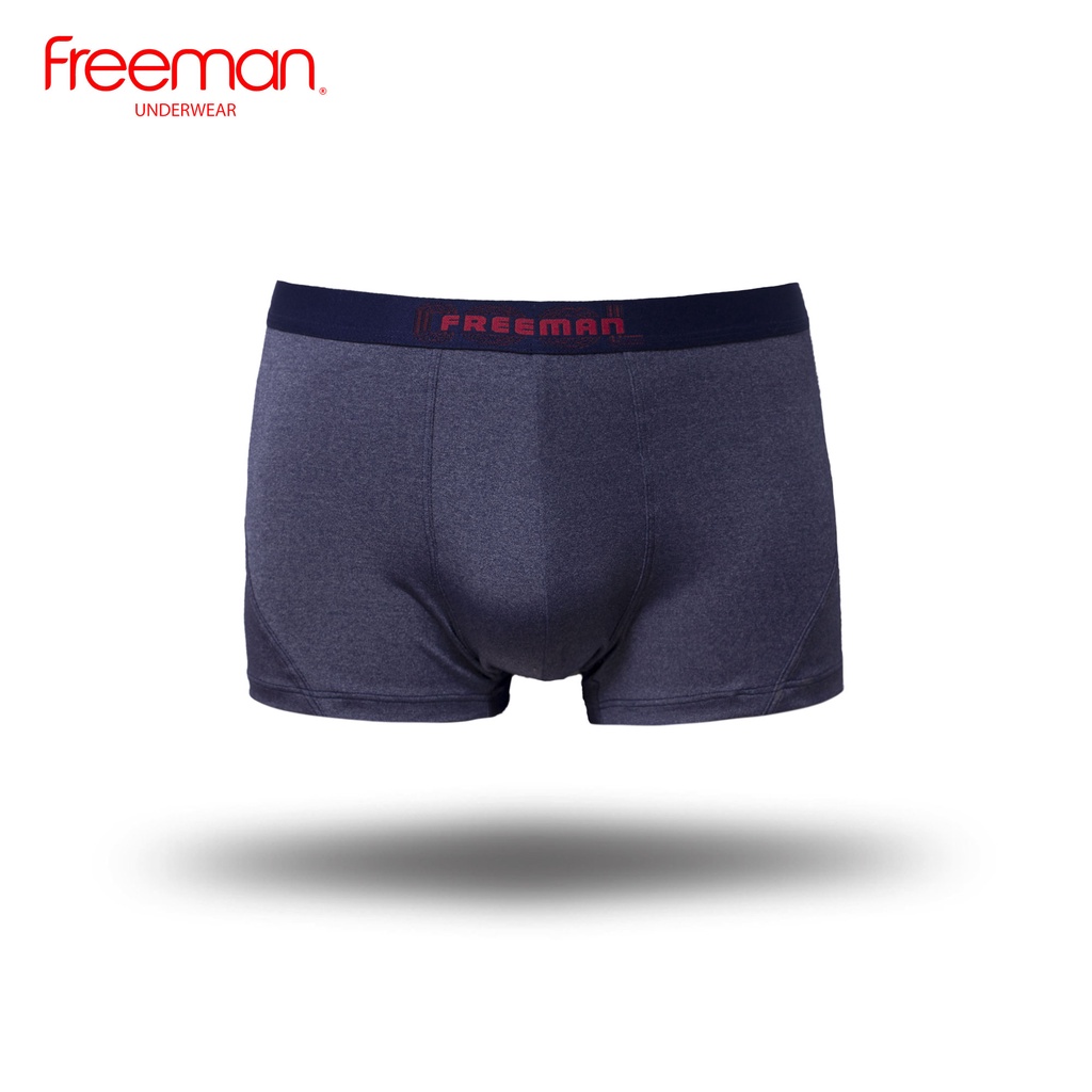 Quần boxer nam chất liệu thun lạnh cao cấp, co giãn tốt, thiết kế thời trang trẻ trung Freeman 6529