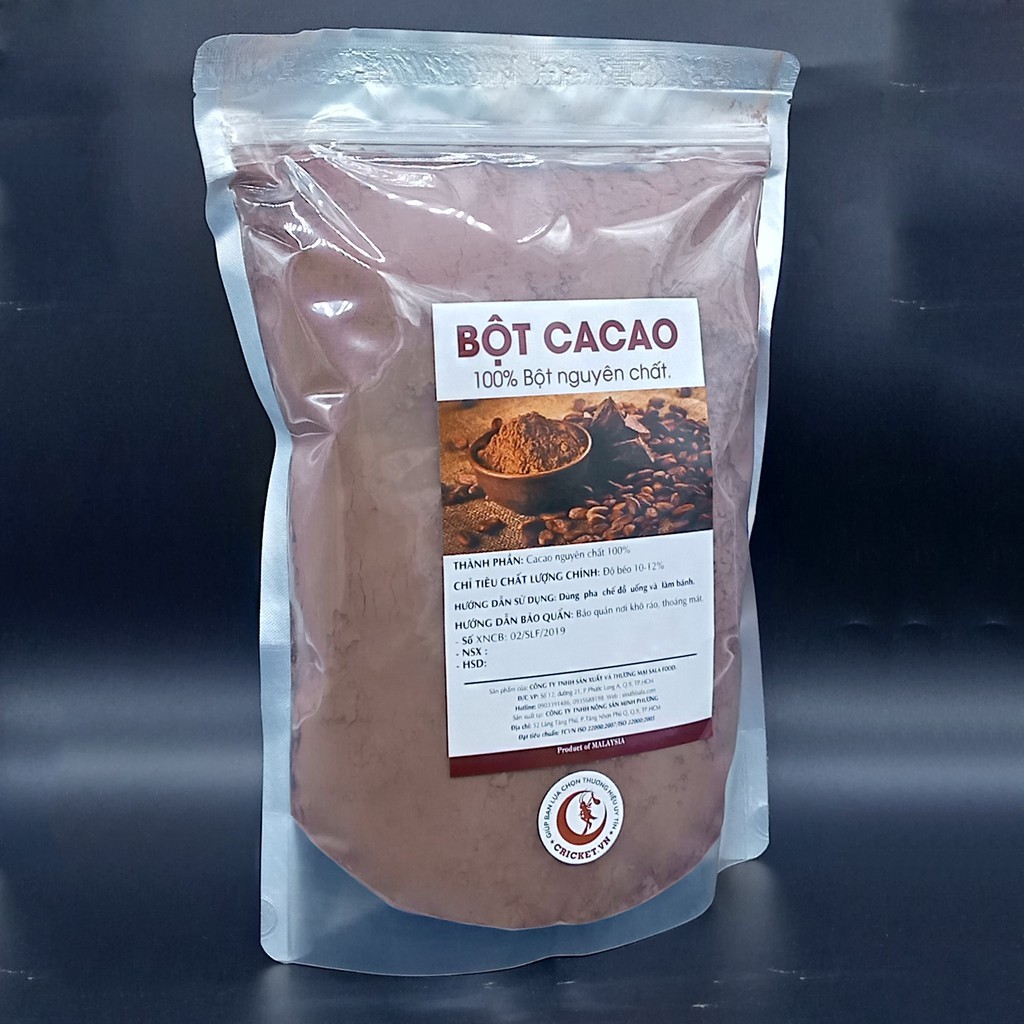 Bột Cacao Nguyên Chất 100% (1kg ) Cacao Nguyên Chất Thơm Ngon Đậm Vị