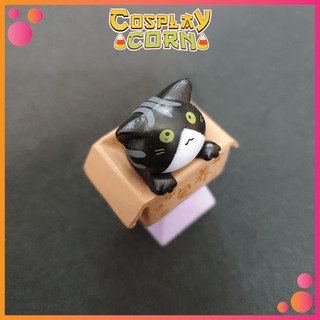 keycap bàn phím nhiều mẫu nhiều hình dễ thương ( mèo hộp, doremon , pikachu,...)