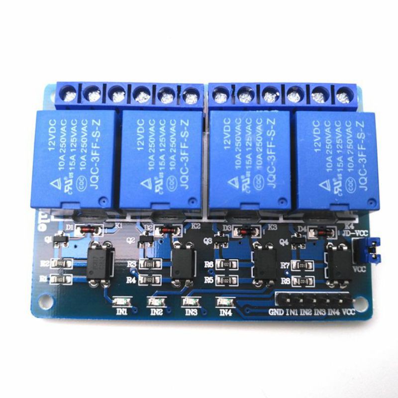 Module 4 relay 12V opto cách li-TH131