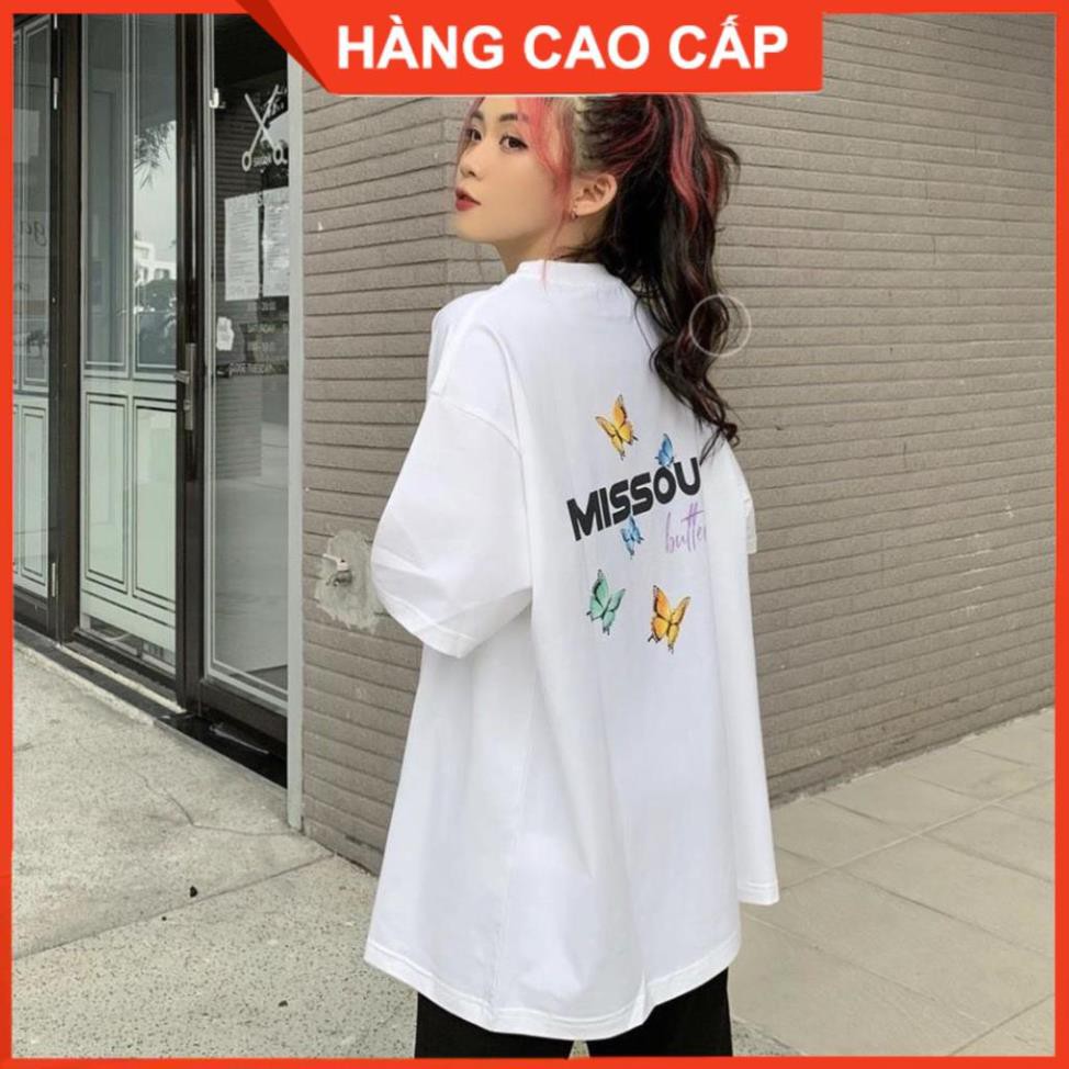 Áo Thun Missout Unisex, Áo Thun Missout In Hình Bướm Chính Hãng - [HÀNG CAO CẤP]