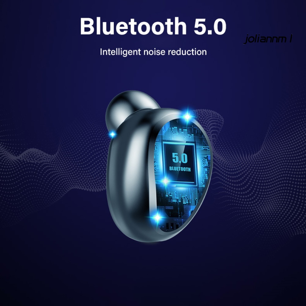 Tai Nghe Bluetooth 5.0 Không Dây Jolian F9 Tws Kèm Hộp Sạc