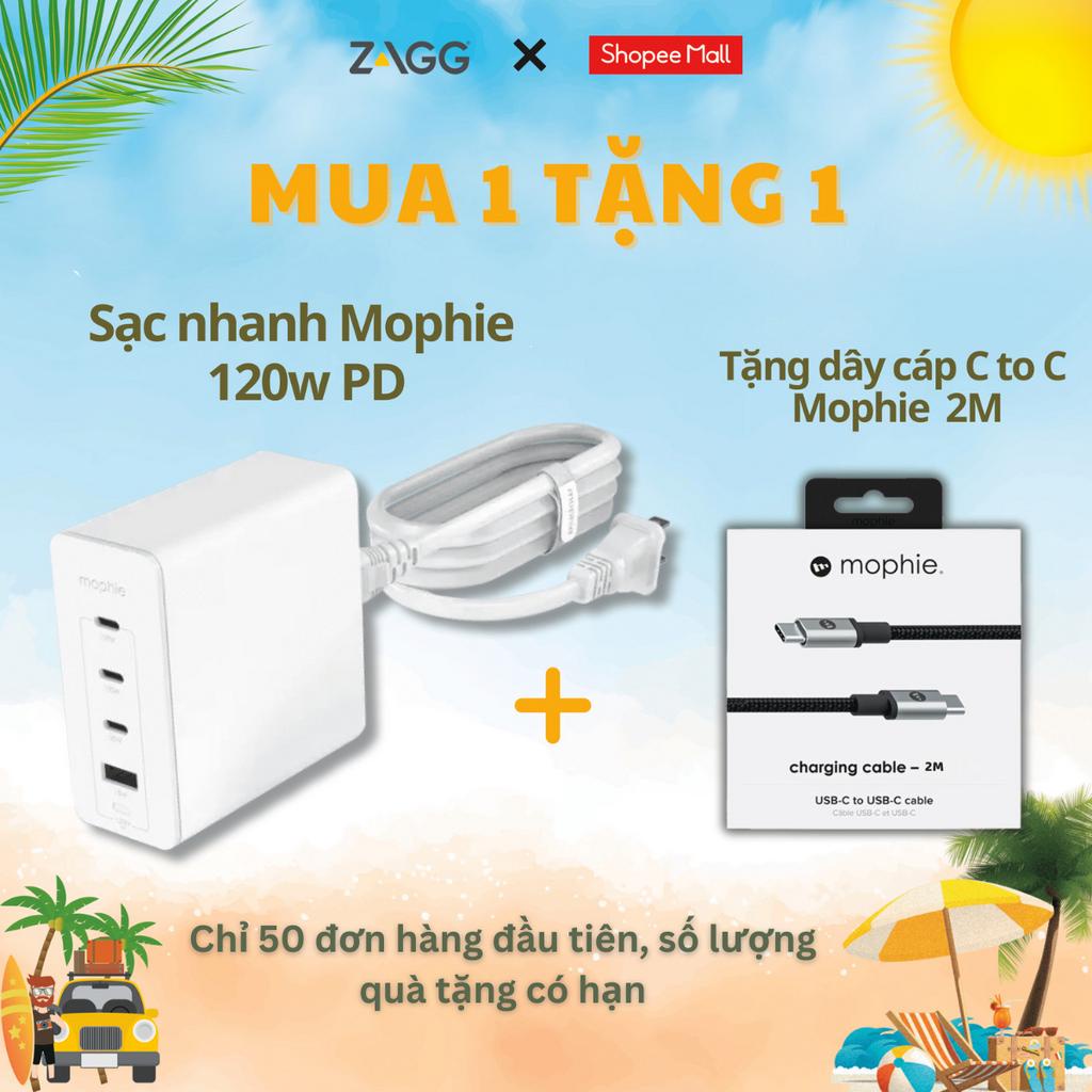 Hub sạc nhanh Mophie Power Delivery 120W GaN