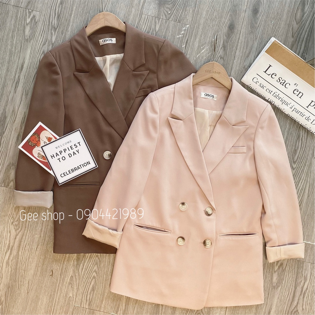 Áo blazer 4 khuyu dáng suông HQ | BigBuy360 - bigbuy360.vn