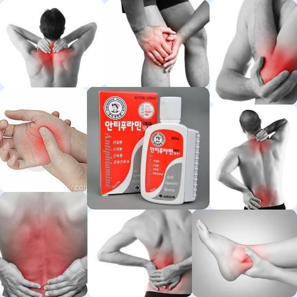 Dầu nóng xoa bóp Hàn Quốc [ COMBO 10 CHAI ] hộp đỏ trị nhức mỏi xương khớp Loại Tốt - BẢO ANH