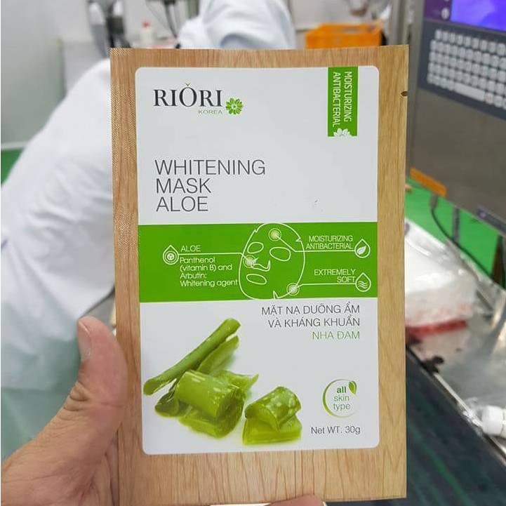 Mặt Nạ Dưỡng Da Cenllulose Riori Mask Aloe - Hương Nha Đam | BigBuy360 - bigbuy360.vn