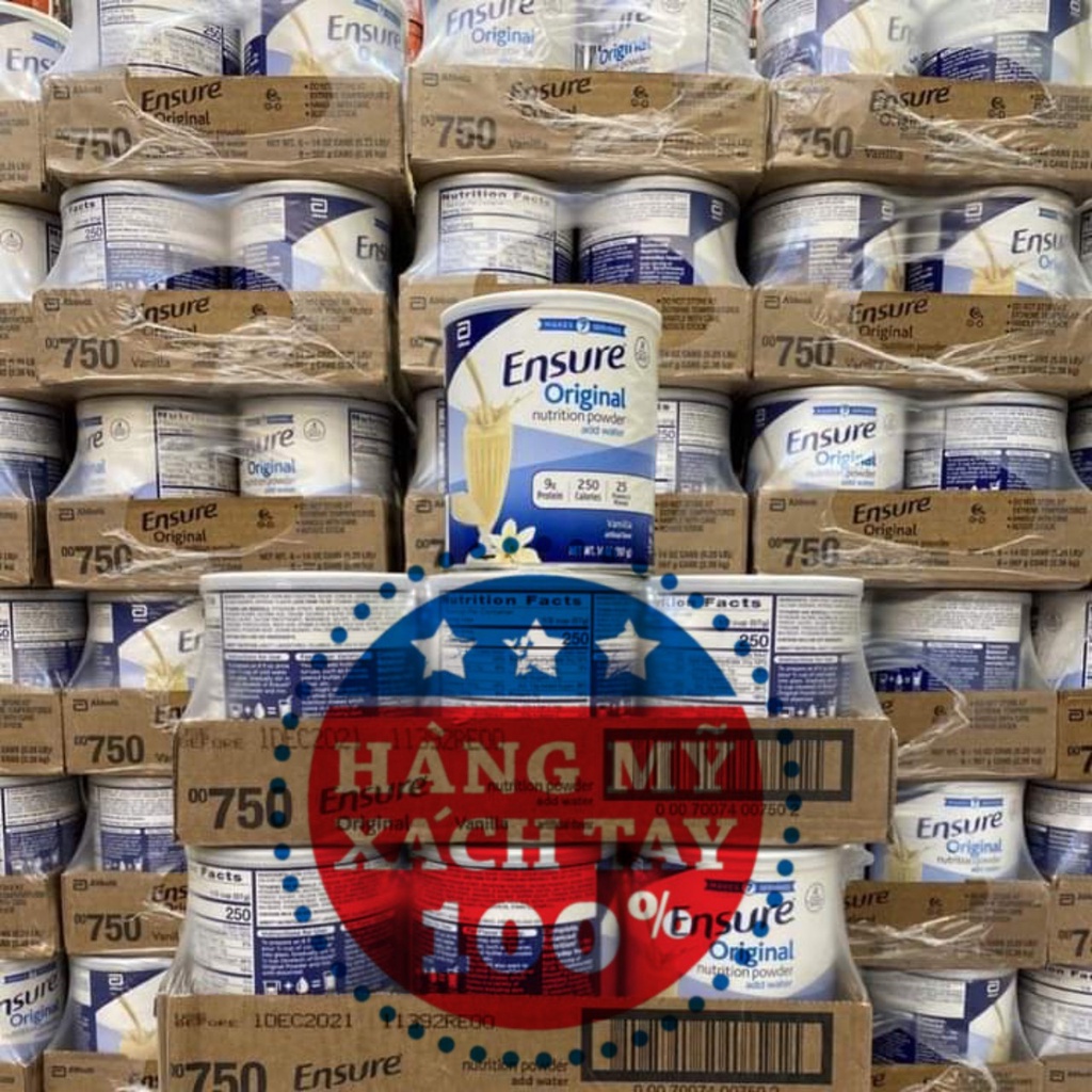 COMBO 6 LON Sữa Ensure ORIGINAL 397g Mỹ DATE 2025