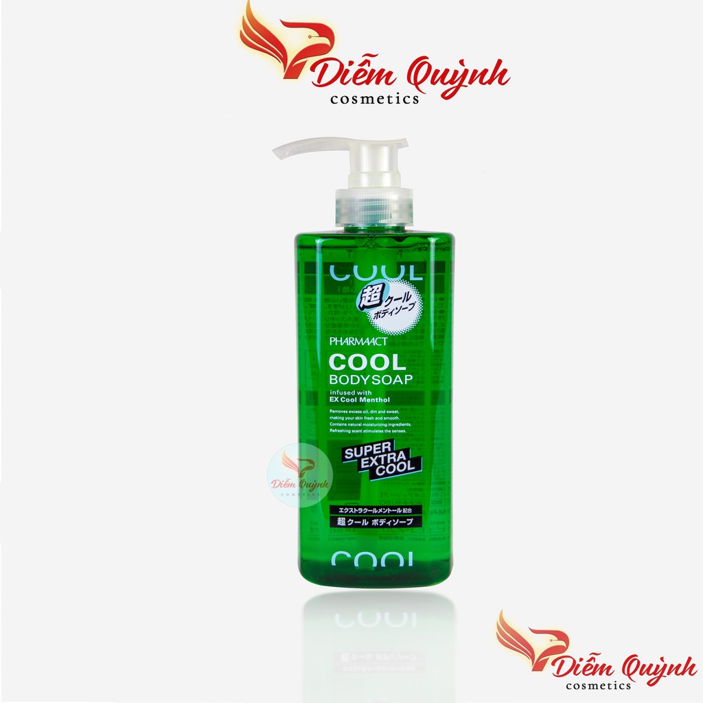 Sữa tắm cho nam Pharmaact Cool 600ml Nhật Bản