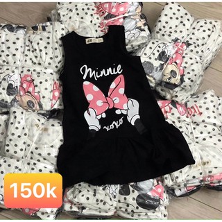 Váy HM sát nách in hình Minnie