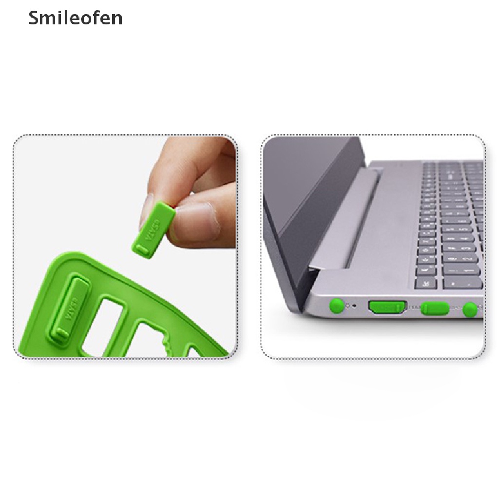 Set 2 Bộ Nút Bịt Cổng USB HDMI RJ45 Chống Bụi Bằng Silicone