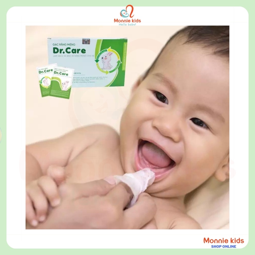 Gạc Rơ Lưỡi Dr.Care - 35 gói / hộp