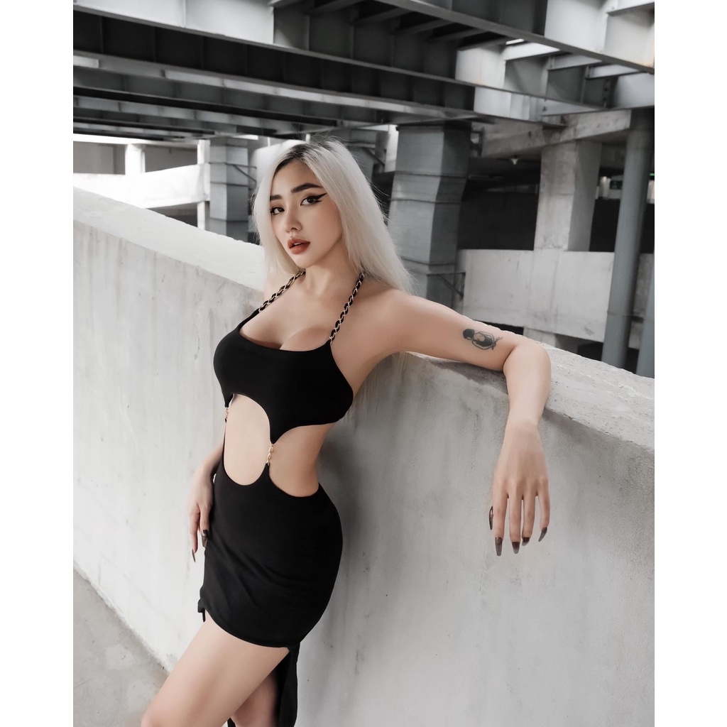 Đầm cut out phối xích Fancy Night Dress - Tipblu | BigBuy360 - bigbuy360.vn