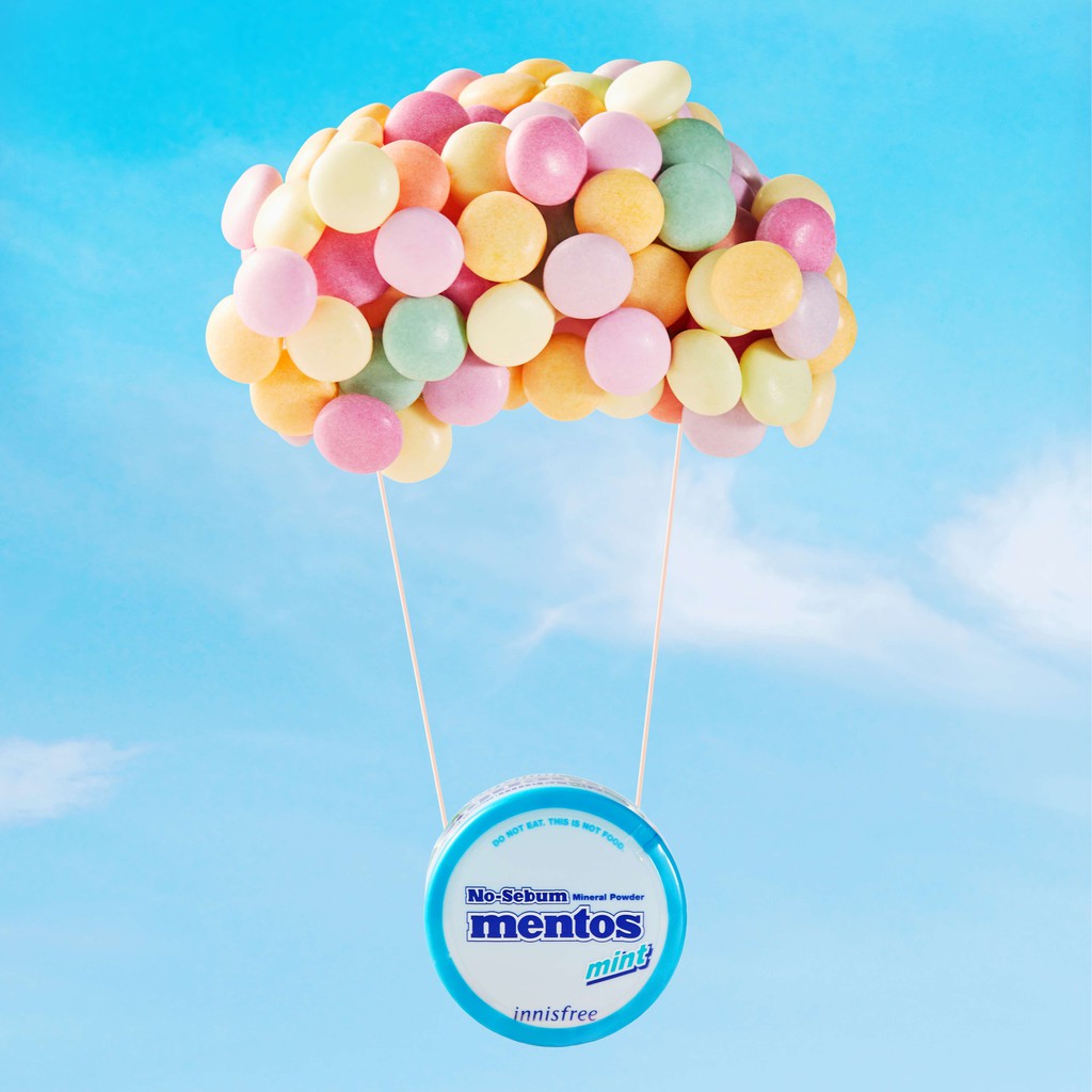 Phấn phủ kiềm dầu dạng bột khoáng hương dưa gang innisfree No sebum mineral powder Mentos MELON 5g | BigBuy360 - bigbuy360.vn