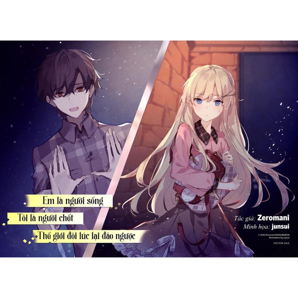 Sách Em là người sống, tôi là người chết, thế giới đôi lúc lại đảo ngược - Light Novel - Thaihabooks