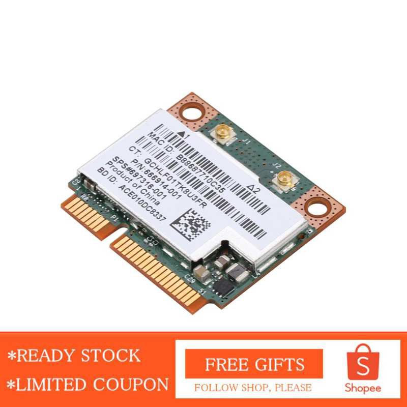 Alwaysonline For HP for Broadcom BCM943228HMB 2.4/5G 300M Mini PCI-e BT Wireless LAN Card SS