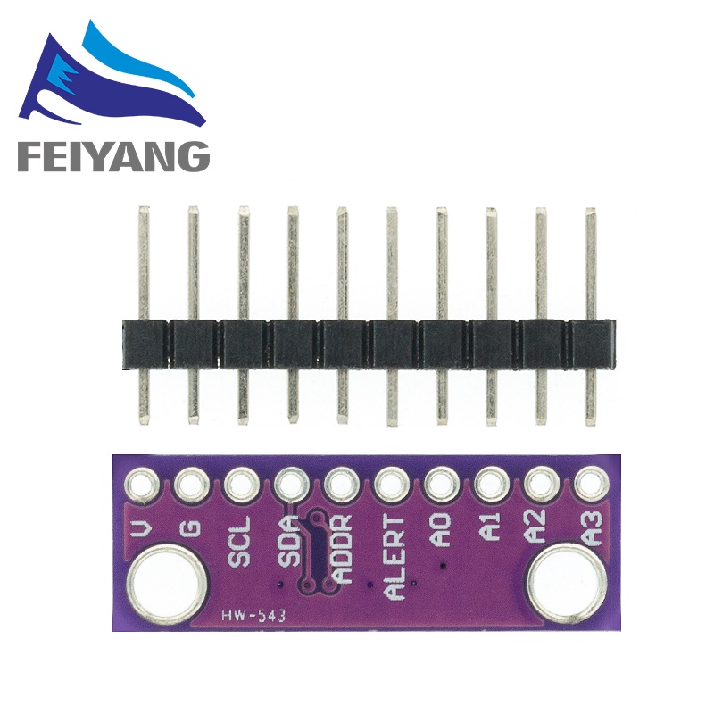 Bộ Khuếch Đại Âm Thanh Lập Trình ADS1115 16-Bit ADC - 4 Kênh